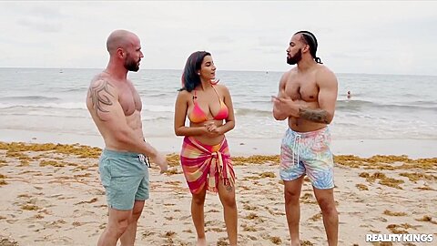 Kinky Cougar Roxie Sinner Incredible 3some Video